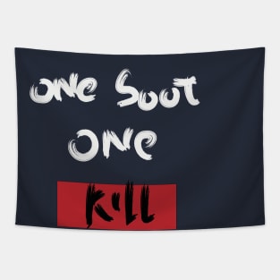 one soot one kill Tapestry