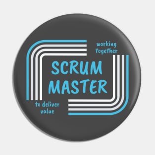 Agile Scrum Master. Pin