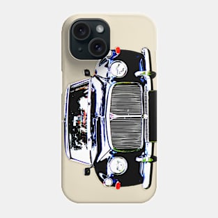 Rover P5 1960s classic car high contrast Phone Case