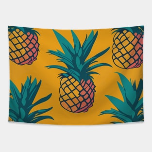 Pineapple Pattern Tapestry