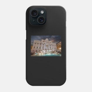 The Trevi Fountain in Rome, Italy Phone Case