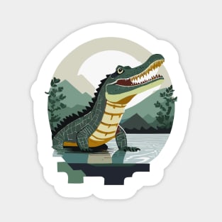 Crocodile, animal, favourite animal, animal rights activist Africa Magnet