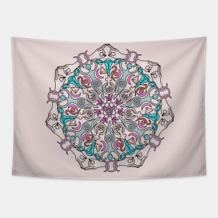 Feminist Mandala Tapestry