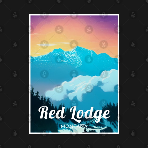 Red Lodge Mountain Montana Ski by UbunTo