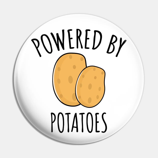 Powered By Potatoes Pin by LunaMay