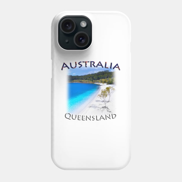 Australia, Queensland - Fraser Island Phone Case by TouristMerch