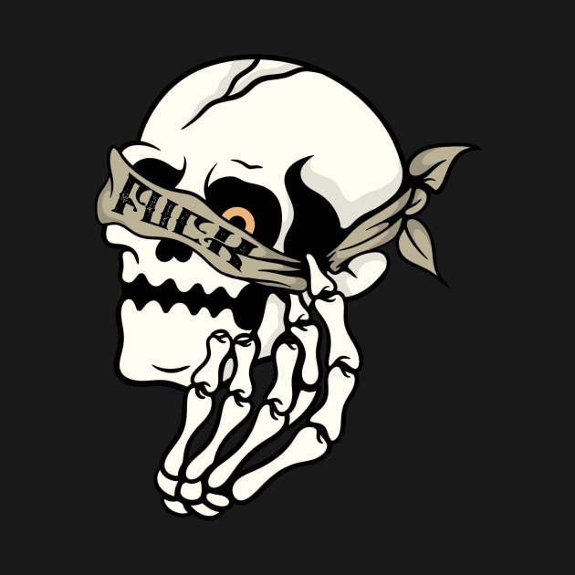 smile skull by gggraphicdesignnn