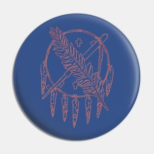 Thunder Oklahoma Crest Pin