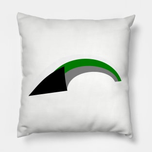 Demiromantic Rainbow Pillow