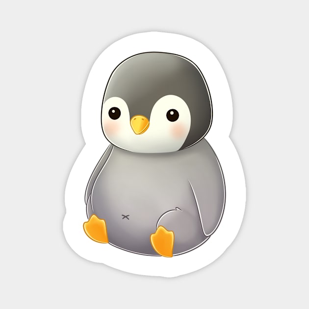 Cute Penguin Magnet by TimeSkiff