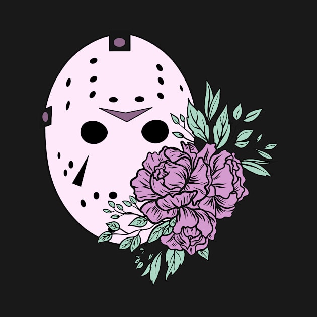 Jason Floral - Lavender by CultHorrorClub