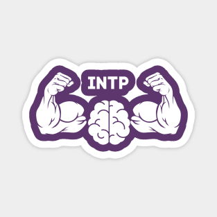 INTP Brain Muscle Magnet