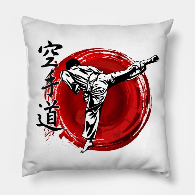 Karate Pillow by juyodesign