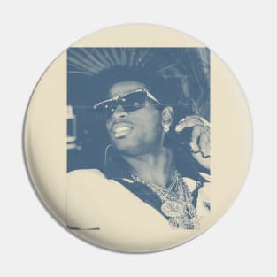 Deion Prime Time - Blue Vintage Color Pin