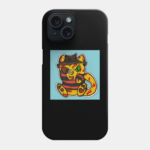 Freddy Clawers Phone Case by CassiesArt