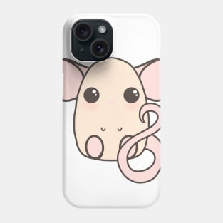 Cute Rat - Dumbo Creme Phone Case