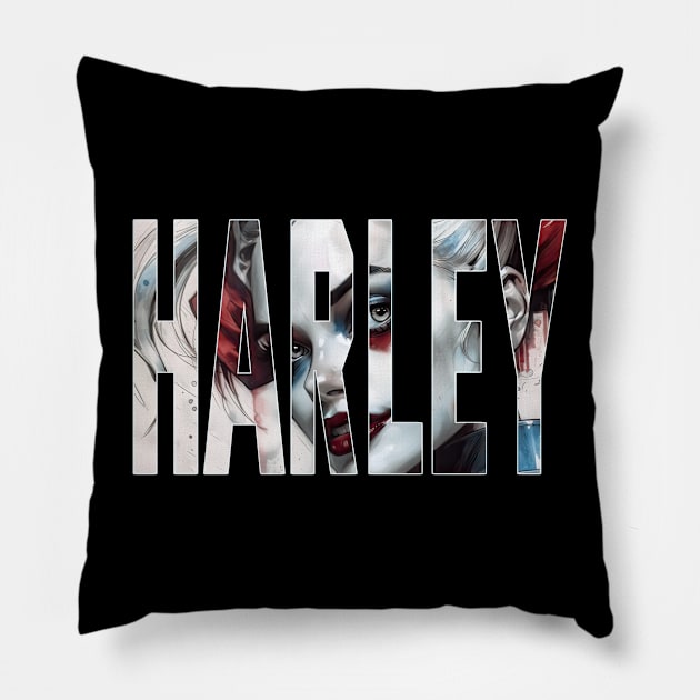 Harley Logo Pillow by obstinator