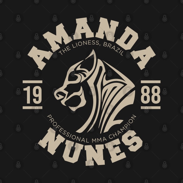 Amanda Nunes by Infectee