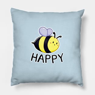 Bee Happy Pillow