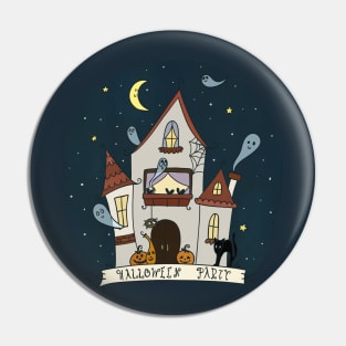 Halloween Party Pin