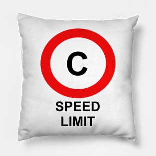 Speed Limit Pillow