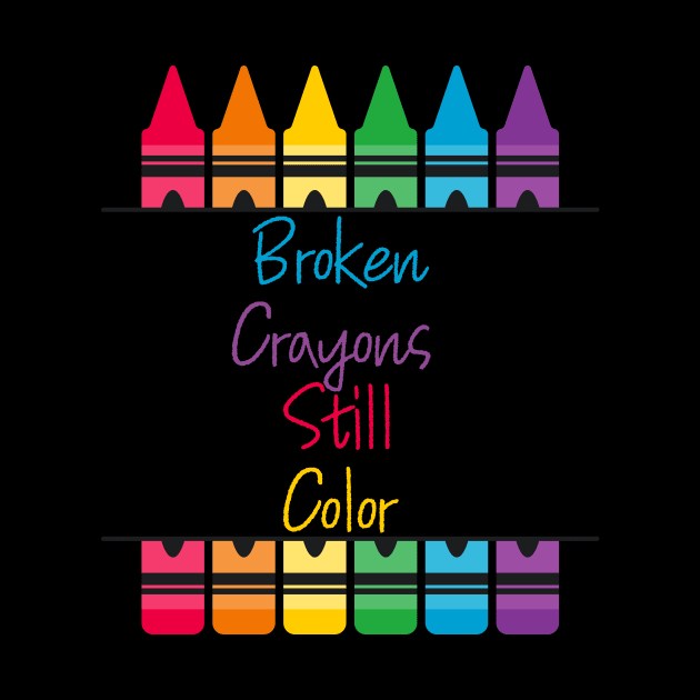 Broken Crayons Still color by MGuyerArt