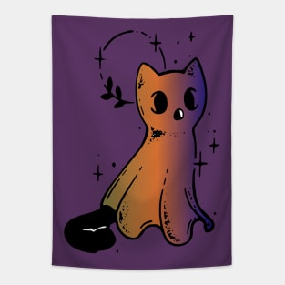 baby cat ghost Tapestry