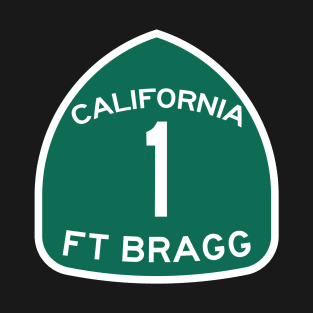 Fort Bragg California - PCH State Route 1 T-Shirt