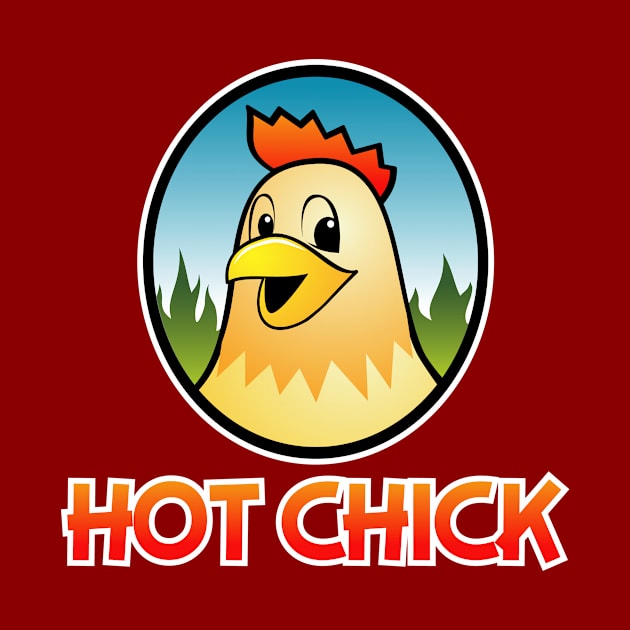 Funny Cartoon Hot Chick by Toogoo