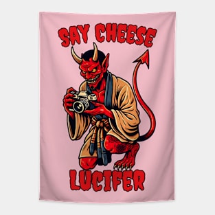 devil photographer Tapestry