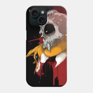 Fox and Skull Phone Case