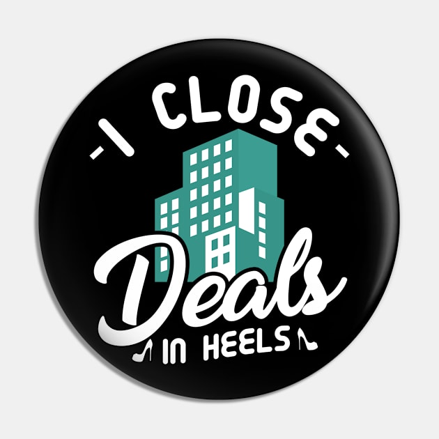 Real estate agent Gifts for a Real estate agent Pin by TH_Design