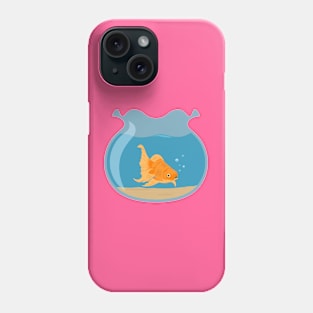 goldfish koi in aquarium Phone Case