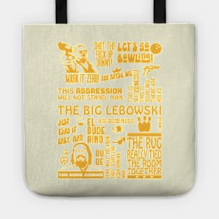 The Big Lebowski, Dude & Walter Quotes Tote