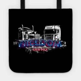 Trucker Freedom Convoy 2022 USA America Canada Tote