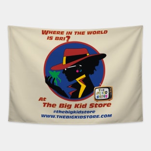 The Big Kid Store "Where in the world is Bri?" Shirt Tapestry