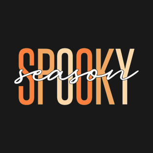 Spooky Season Halloween Fall Colors T-Shirt