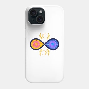 Infinity Symbol - Letter C Phone Case