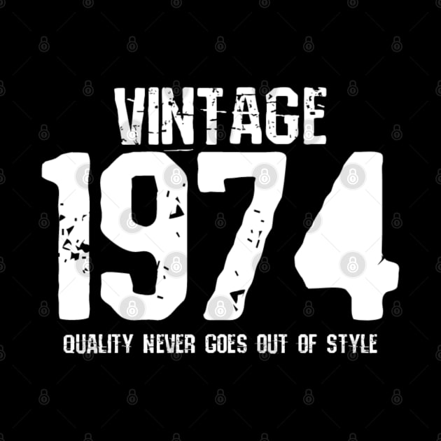 Vintage 1974 by Bernesemountaindogstuff