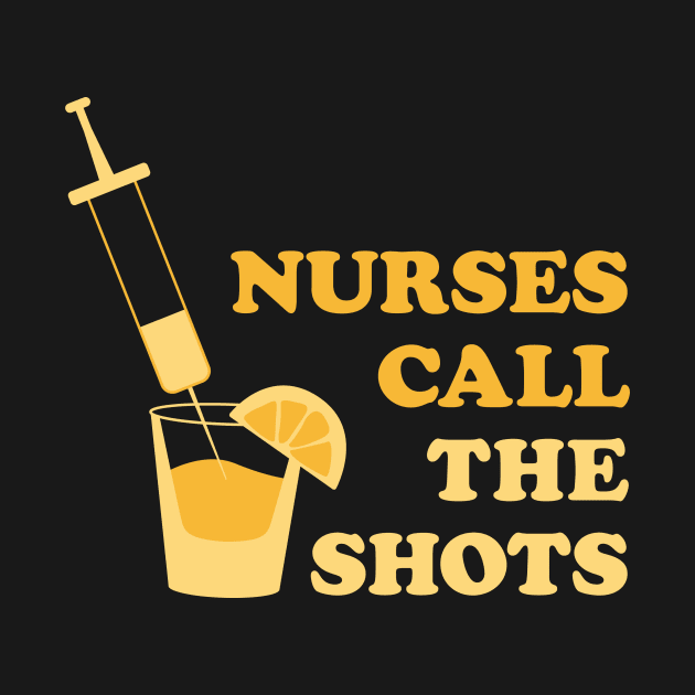 Nurses call the shots syringe yellow by annacush