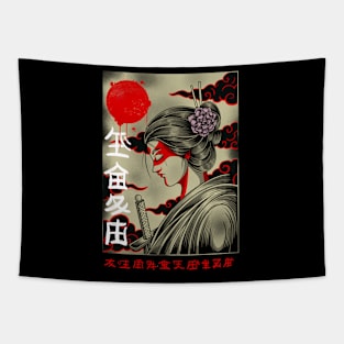 Sage Geisha Tapestry