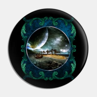 Wondeful tropical island in the night Pin