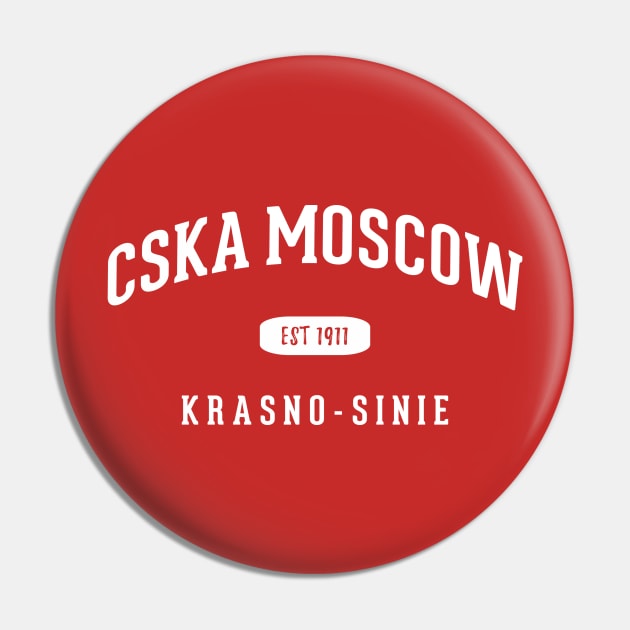 CSKA Moscow Pin by CulturedVisuals