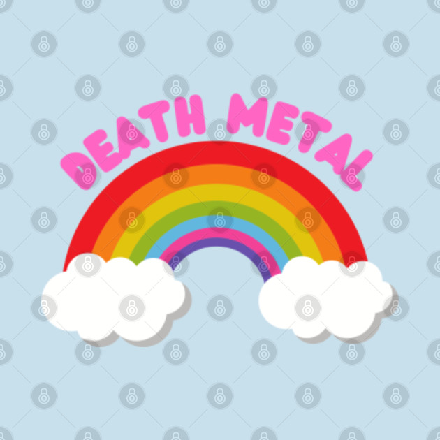 Disover Death Metal Rainbow - Death Metal - T-Shirt