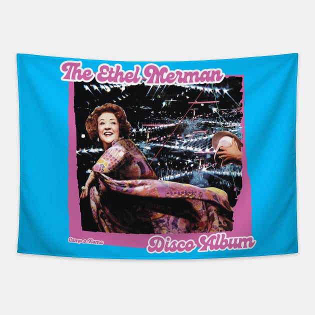 Ethel Merman Tapestry by Camp.o.rama