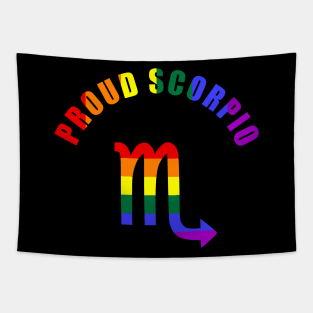 Proud Scorpio Tapestry