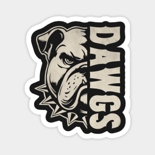 Bulldogs Name Personalized Bulldogs Cute Magnet