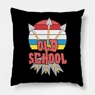 Old School Archery Pillow