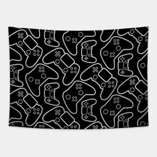 Video Game Controller Pattern Tapestry