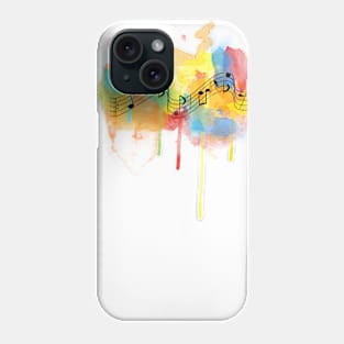 Watercolor Melody Phone Case